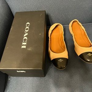 Coach ballet flats